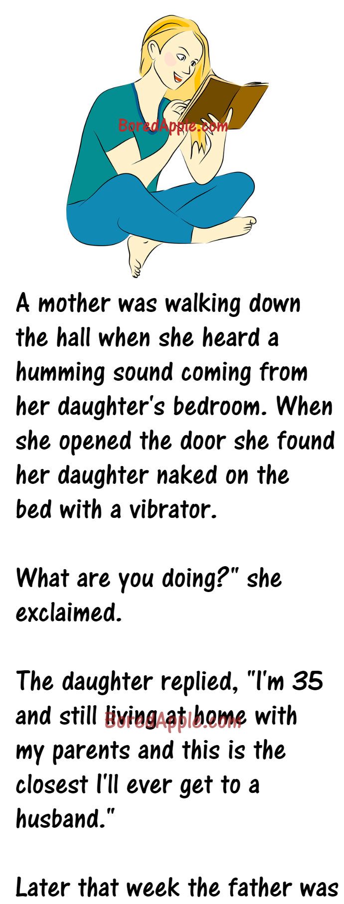 Daughter jokes mother Funny Mother